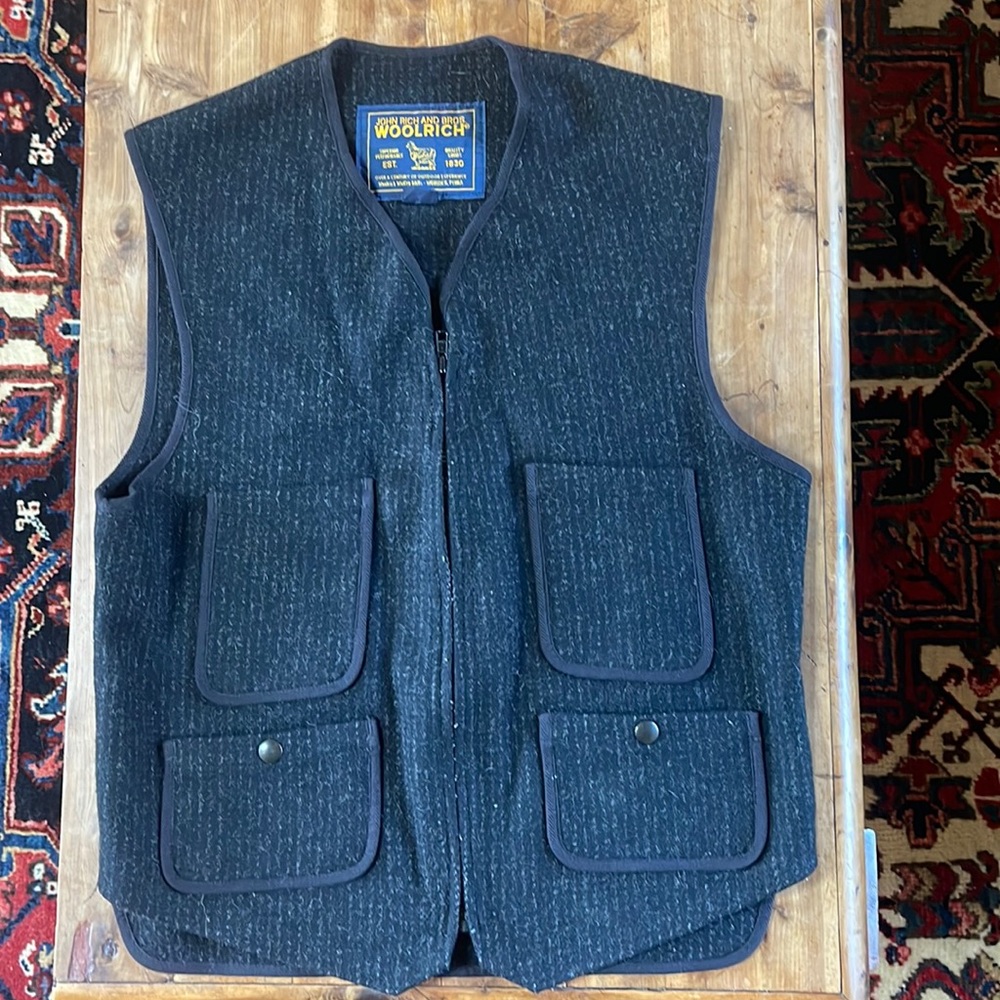 Woolrich wool winter vest